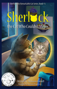 Photo of Sherlock the Remarkable Cat Series, Book # 1: Sherlock, the Cat Who Couldn't Meow book cover